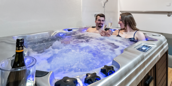 Do you know the beneficial effects of a hot tub on human health?